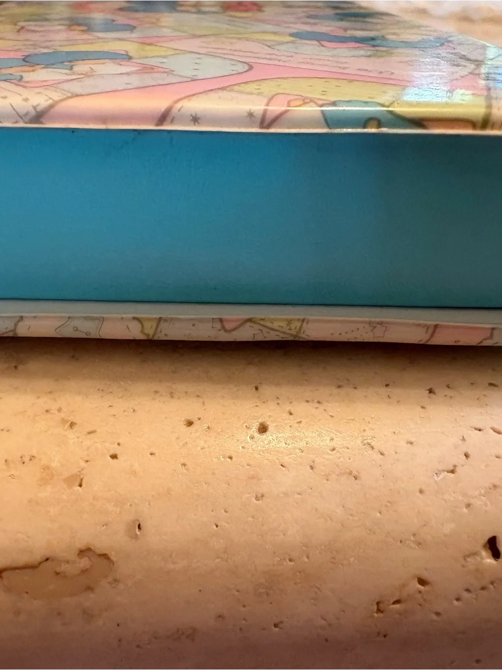 1976 Sanrio Little Twin Stars Blue Pink Pastel Pencil Case